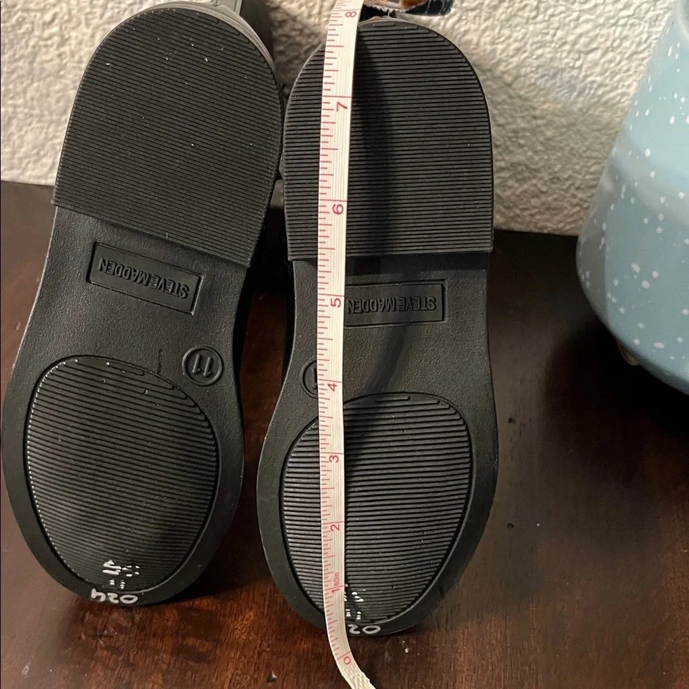 Steve Madden Kids Black Boots